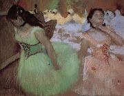 Edgar Degas Dancer entering with veil oil painting artist